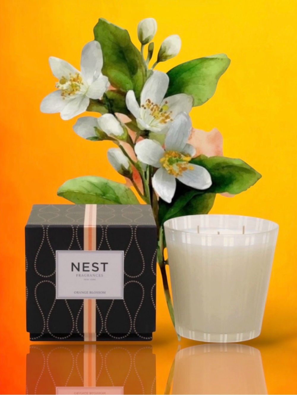 🆕💗NEST Classic Candles ORANGE BLOSSOM • LARGE 3-Wick • 21.2 oz • NWT